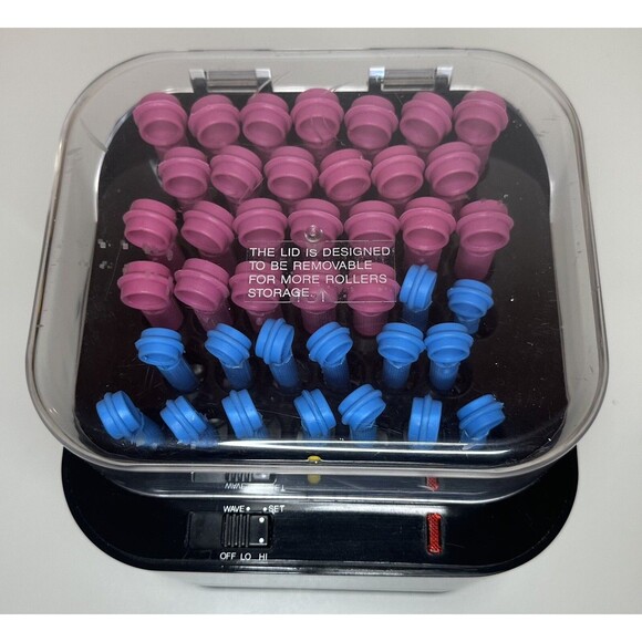 Conair Maxi Bond Professional Rollers VTG 90s Curlers Hot Sticks HS40N - 2 Sizes - Picture 2 of 6